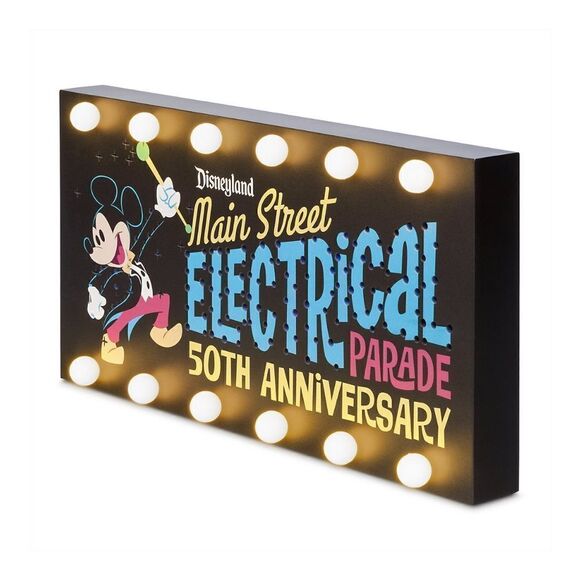 The Main Street Electrical Parade 50th Anniversary Light-up wall decor NWT - Picture 5 of 7